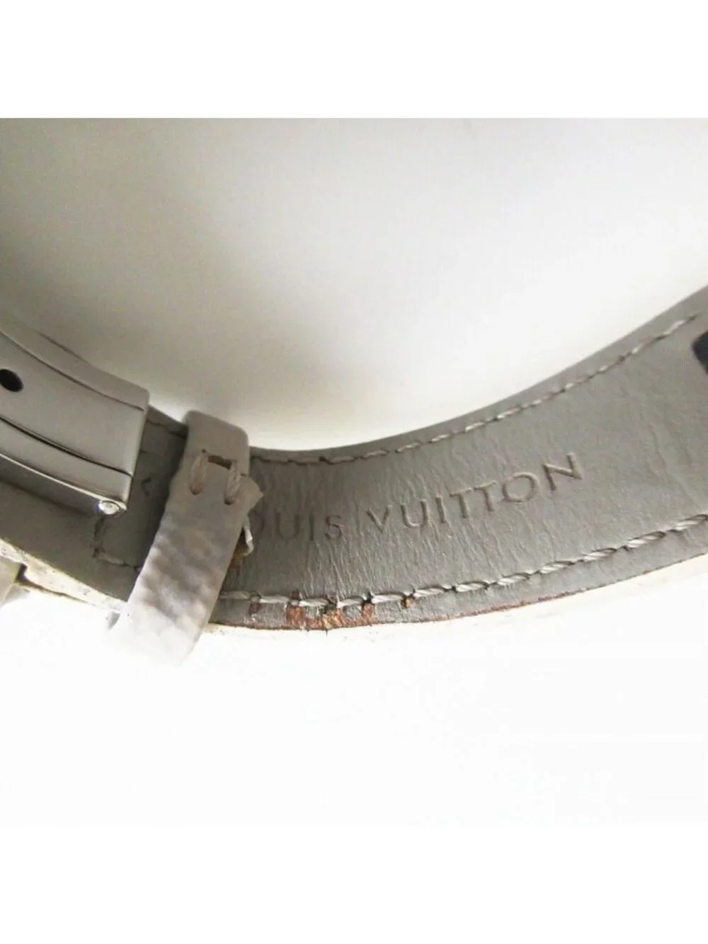 Louis Vuitton Watch Tambour Horizon Smart Quartz Monogram White